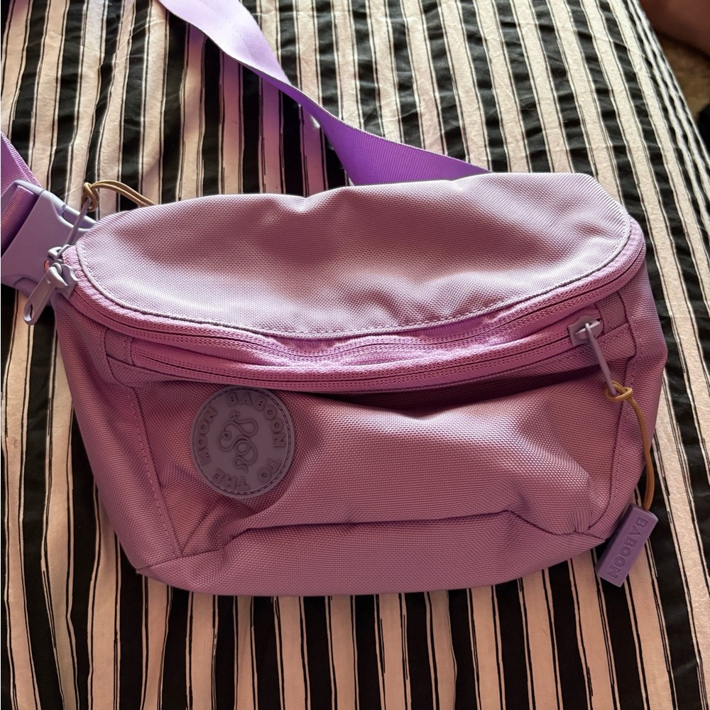 Baboon to the Moon Acid Purple Crossbody Fannypack 3L